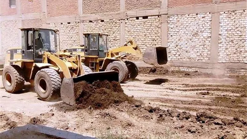 إزالة 40 حالة تعد على الأراضى الزراعية وأملاك الدولة بسوهاج