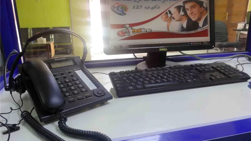 الخط الساخن 125 بمياه سوهاج يستقبل 124 ألف شكوى عام 2018