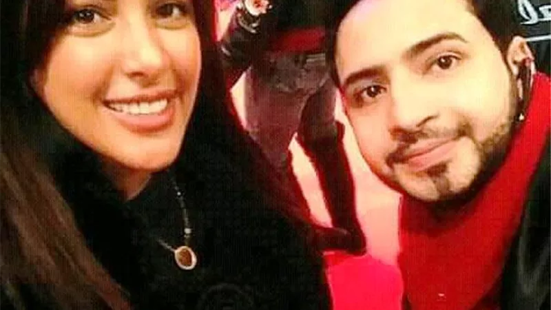 المطرب ايهاب كامل يشاهد العرض الخاص لفيلم