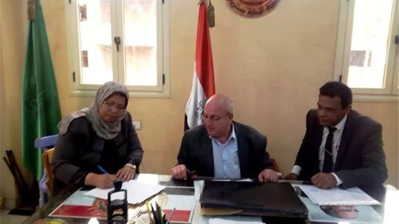 تركيب ماكينات صرف ألي بالوحدات المحلية بأشمون منوفية