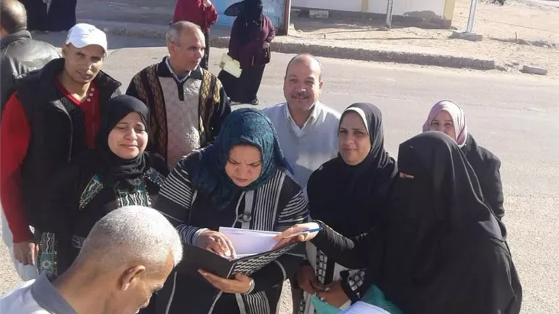 استمرار حملة مجلس مدينة طور سيناء لجمع الإيجارات المتأخرة