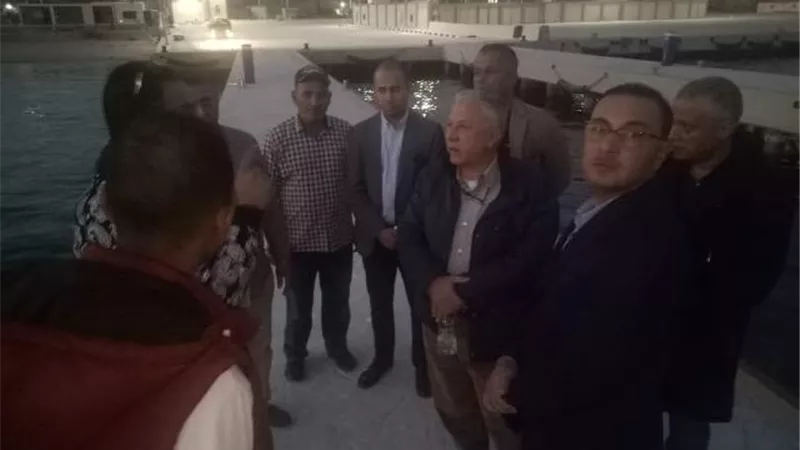 رئيس هيئة موانى البحر الاحمر يتفقد ميناء شرم الشيخ .. صور