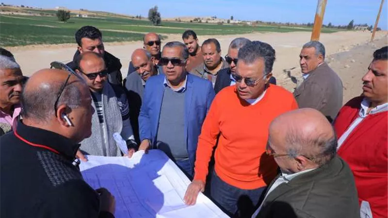 عرفات: الإنتهاء من كوبري تقاطع طريق الفيوم مع اسيوط الغربي 30يونيو القادم
