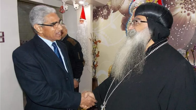 امين حزب مستقبل وطن بقنا يهنئ الأخوة الأقباط بعيد الميلاد المجيد