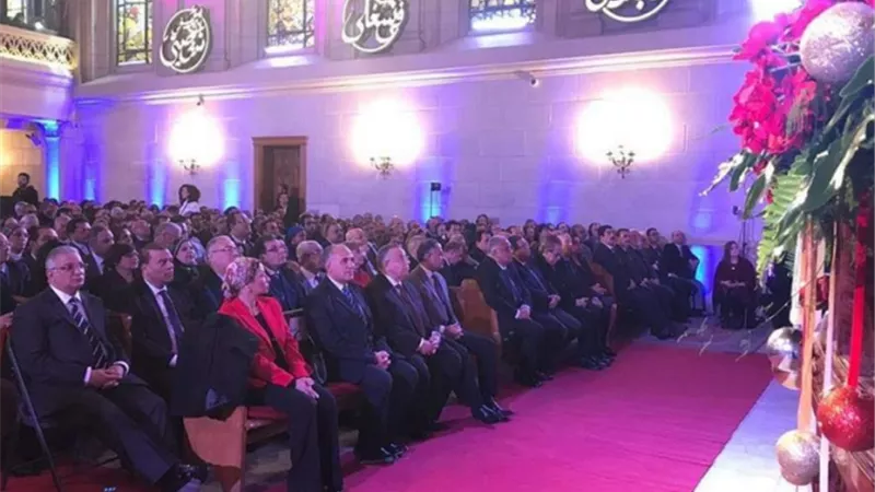 رئيس حزب المصريين الأحرار يهنئ الإنجيلية بعيد الميلاد المجيد