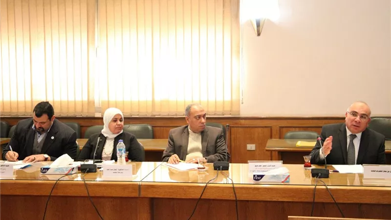 الرى تبحث آليات رفع كفاءة استخدام المياه وتعظيم دور البحث العلمى