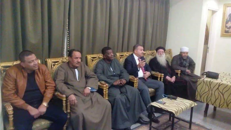 رئيس لجنة الصحة يهنئ أقباط الأقصر بعيد الميلاد المجيد