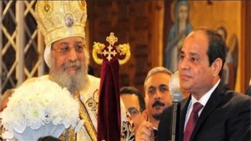 السيسى يهنئ الأخوة الأقباط بعيد الميلاد المجيد