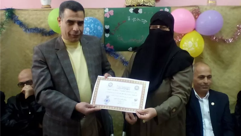 تعليم الخانكة يكرم المحالين للمعاش