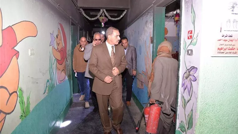 محافظ أسيوط: لا وفيات فى حريق حضانات الاطفال بجمعية الشابات المسلمات