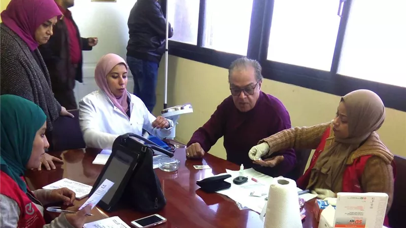 حملة فيروس سي بنقابة الموسيقيين ..صور