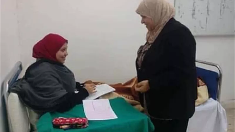 لجنة خاصة لطالبة بتمريض جامعة القناة وضعت ليلة الامتحان