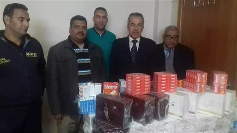 جمارك سفاجا تضبط 6 محاولات لتهريب الأدوية ومستحضرات التجميل