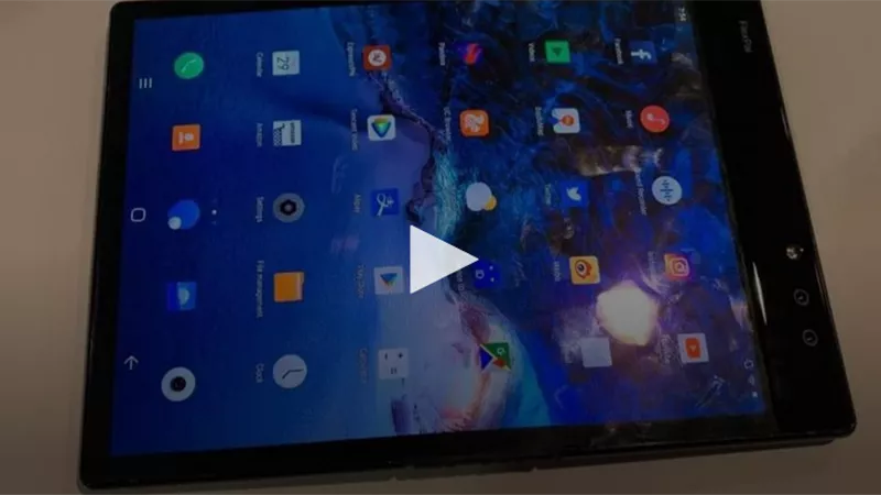 شركة صينية تنافس سامسونج وهواوي باول هاتف قابل للطى