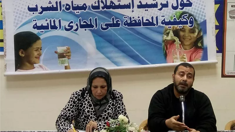 مياه القناة تنفذ ندوات للتوعية والصحة المهنية .. صور
