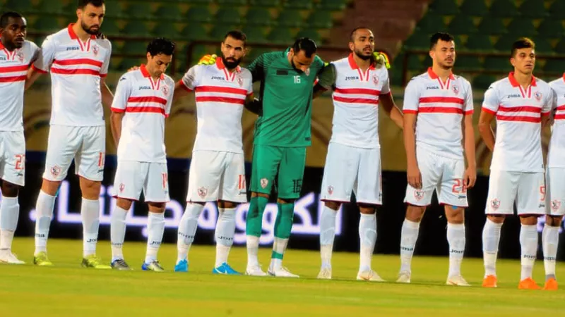 الزمالك يحفز اللاعبين قبل المواجهة الإفريقية