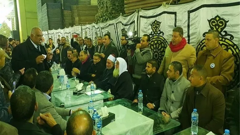 مستقبل وطن يعقد جلسة صلح لإنهاء خلاف بين عائلتين