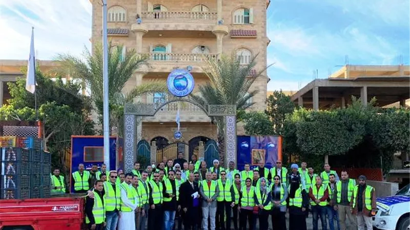 إقبال كثيف على حملة تخفيض أسعار السلع الغذائية لمستقبل وطن الشروق بالفيديو و الصور