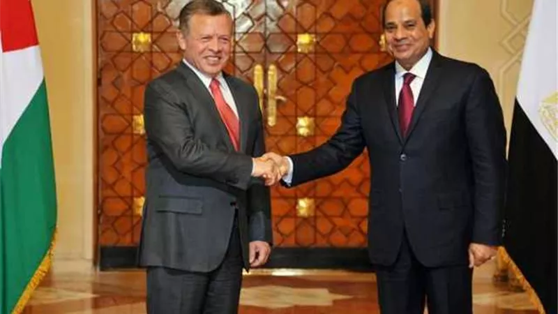 السيسي يتوجه الي الأردن لعقد قمة مع الملك عبدالله