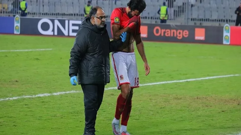 مروان محسن يجري اليوم أشعة للاطمئنان على إصابته