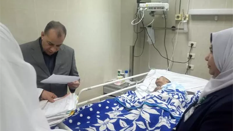 مدير التأمين الصحى بالشرقية يتفقد مستشفى المبرة