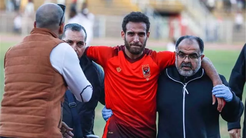 الاشعة تحدد غياب هشام محمد عن الاهلى