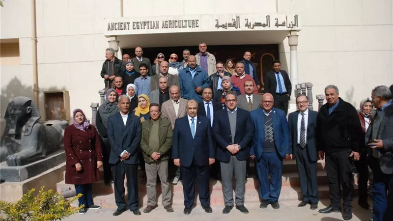 وزيرا الزراعة والآثار يتفقدان المتحف الزراعي بالدقي
