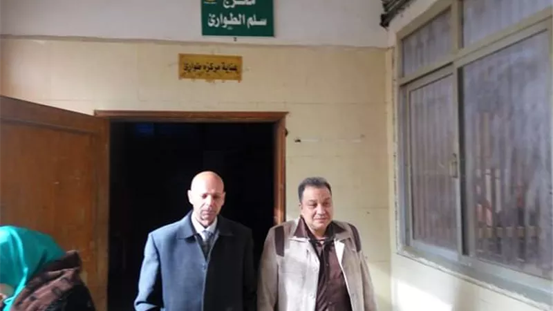 وكيل صحة الشرقية يتابع حالة صيدلانية أصيبت فى حادث