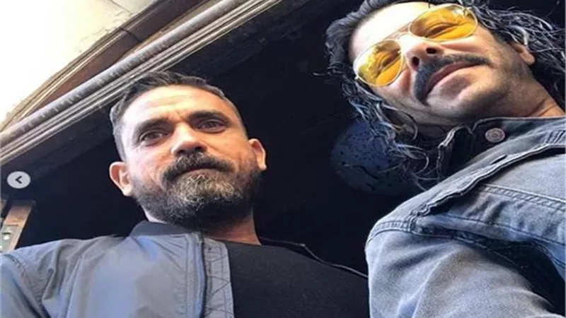 إياد نصار بـ نيو لوك مع أمير كرارة في 