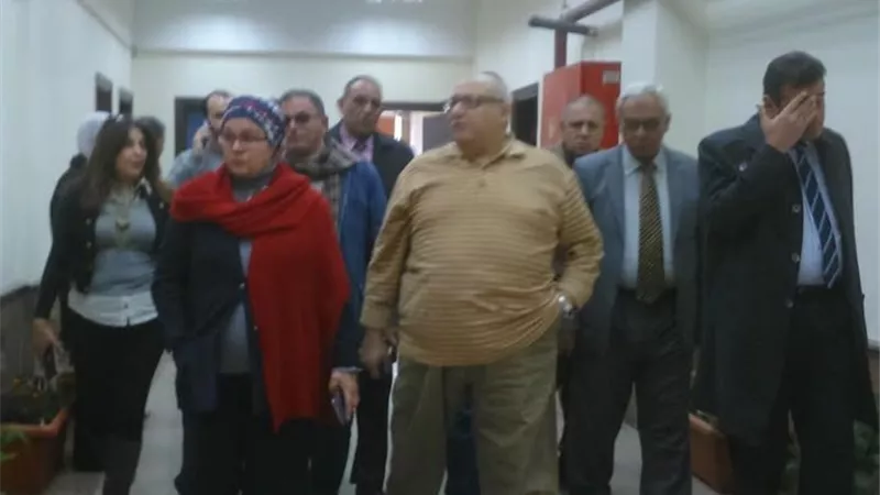 رئيس جامعة عين شمس يتفقد مركز دراسات وأبحاث طريق الحرير قبل افتتاحه