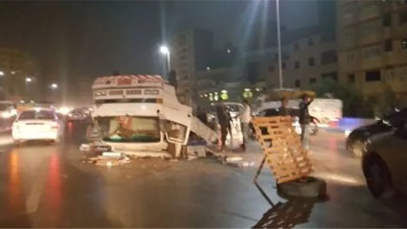 اصابة 5 عمال بمصنع أسمنت فى طريق جهينة بسوهاج