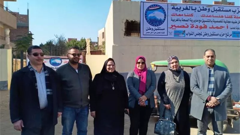 قوافل طبيه مجانية من مستقبل وطن لمركز زفتى