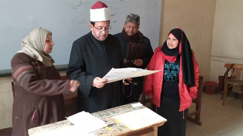 امتحانات النقل بأزهر المنوفية هادئة.. والأسئلة فى مستوى الطلاب