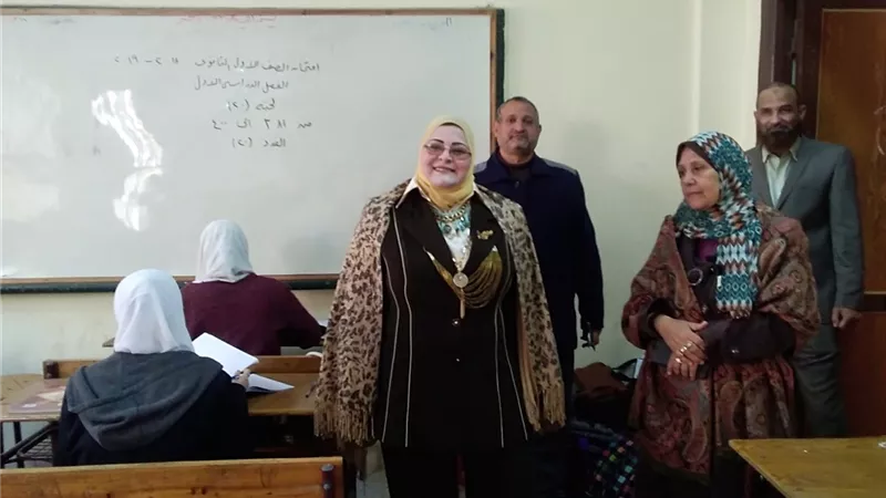 أول يوم امتحانات الصف الأول الثانوي مر بسلام في كفر الشيخ