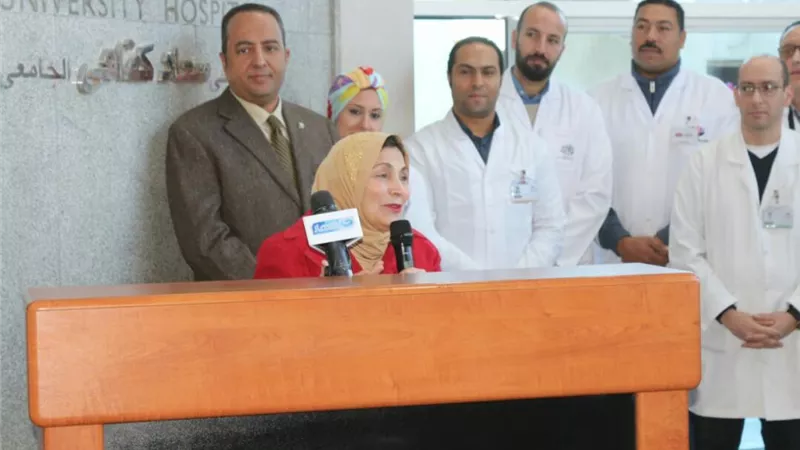امين لجنة الصحة والحصري وبدير يفتتحون مبادرة رئيس الجمهورية 