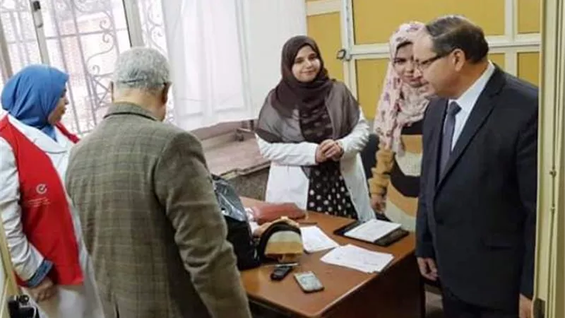 المنوفية تنتهي من فحص 66 من المستهدف لمبادرة 100 مليون صحة