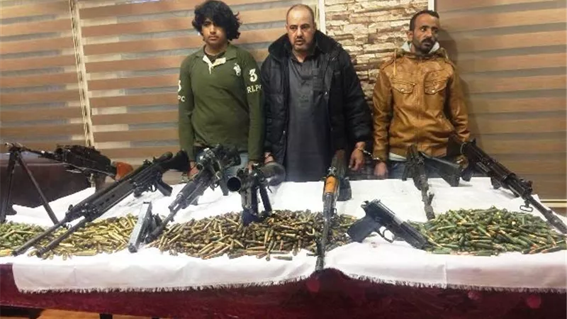 القبض على اخطر عصابات السحر والجمال وبحوزتهم ترسانة اسلحه