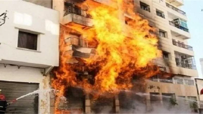 إحتراق عجوز بشقته فى السويس