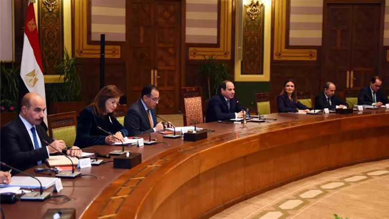 الرئيس يستقبل الوفد المشارك فى مؤتمر الاستثمار الثالث لمنطقة الشرق الأوسط وشمال افريقيا