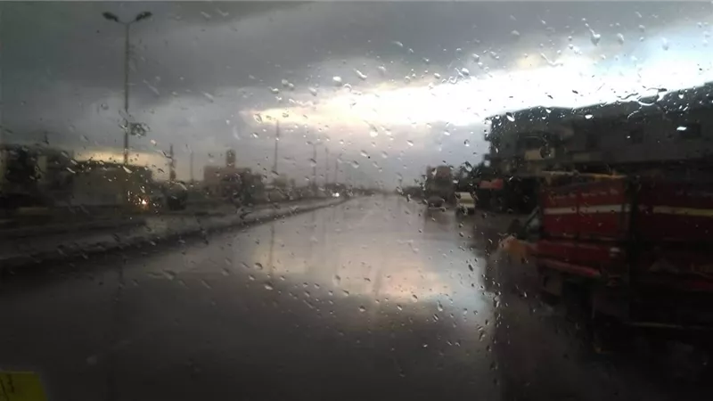 اجواء اوروبية في البحيرة.. سقوط الثلج فى كفر الدوار..صور