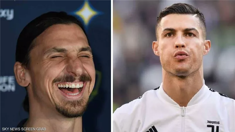 إبراهيموفيتش يسخر من رونالدو بـ