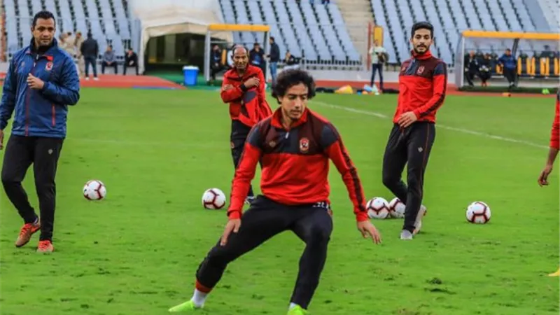 الاهلى يستعد لمواجهة الساورة الجزائرى ..غدا