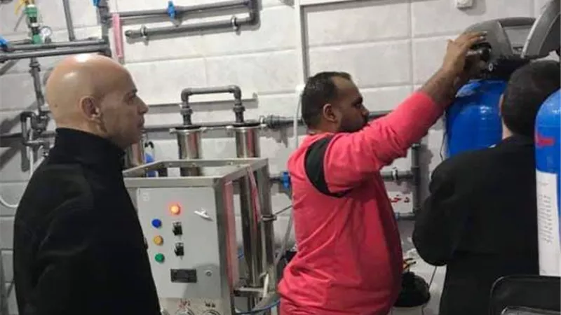 زايد تكلف مسعود باستمرار العمل بصيانة وحدة الغسيل الكلوي بديرب نجم