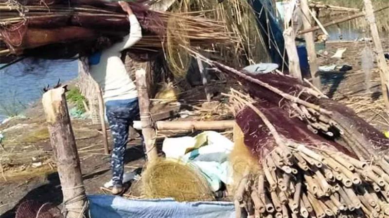 حملات الإزالة على التعديات على بحيرة البرلس