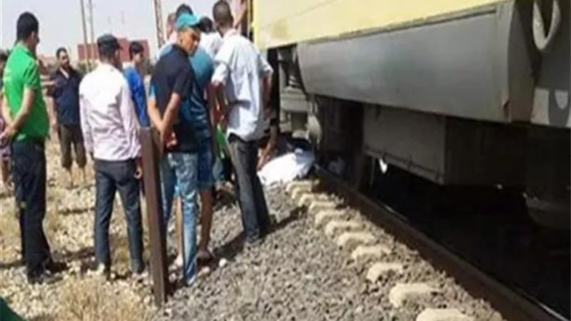 مصرع موظف بالمعاش دهسه قطار الصعيد بسوهاج