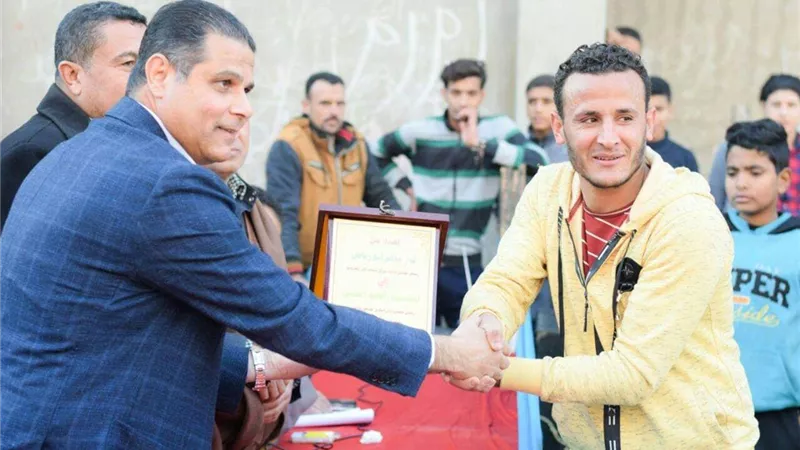 افتتاح بطولة التحدي لمركز شباب كفر الغريب
