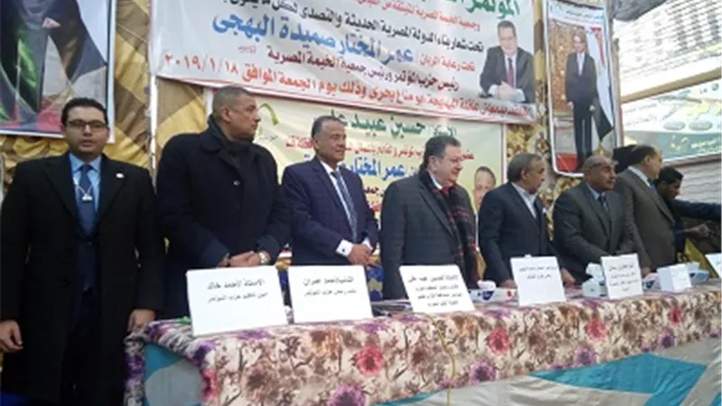 حزب المؤتمر ينظم مؤتمراً جماهيراً حاشداً بقنا