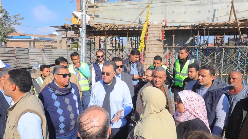 وزير النقل يتابع معدلات تنفيذ 5 كباري بطريق بنها/المنصورة