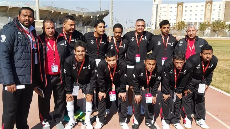 منتخب مصر للكرة الخماسية يحصد فضية الألعاب الإفريقية للأولمبياد الخاص