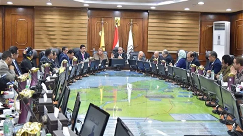 مجلس جامعة بني سويف يعقد جلسته الشهريه